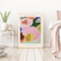 Flower Market Vienna Art Print, thumbnail 3 of 3