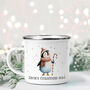Penguin Christmas Mug, thumbnail 2 of 4