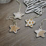 Set Of Small Wooden Tree Decorations Perfect For Mini Tree, thumbnail 2 of 7