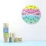 I Can Tell The Time! Personalised Wall Clock, thumbnail 3 of 10