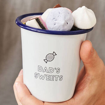 Enamel Sweet Pot For Him, 2 of 3