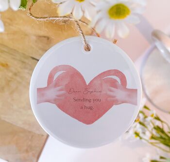 Personalised Sending You A Hug Candle Gift, 2 of 10
