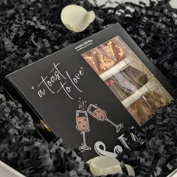 A Toast To Love Gift Box With Champagne, 8 of 12