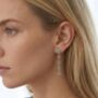 Kinmokusei Aqua Drop Earrings, thumbnail 2 of 4