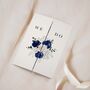 Blue Rose Gatefold Wedding Invitations, thumbnail 2 of 5