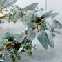 Frosted Eucalyptus And Ivy Garland, thumbnail 2 of 2