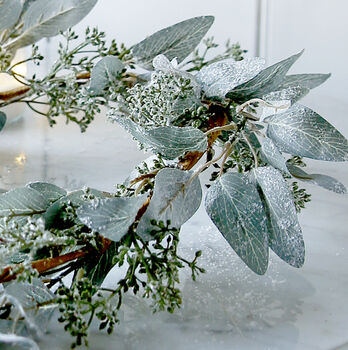 Frosted Eucalyptus And Ivy Garland, 2 of 2