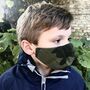 Children's Silk Lined Upcycled Cotton Face Mask, thumbnail 1 of 12