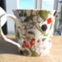 Set Of Six China Palace Mugs In Hedgerow Design, thumbnail 6 of 8