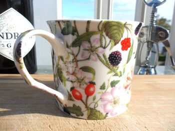 Set Of Six China Palace Mugs In Hedgerow Design, 6 of 8