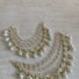 Gold Plated Pearl Indian Ear Chains, thumbnail 3 of 5