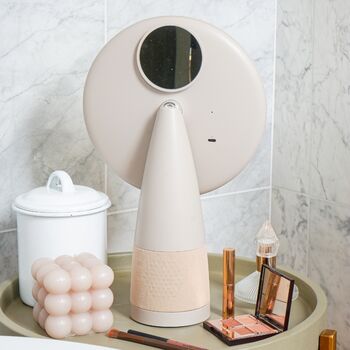 Glow Plus Makeup Mirror And Bluetooth Speaker, 3 of 8