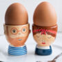 Set Of Hipster Egg Cups, thumbnail 3 of 3