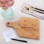 Personalised Childs Handwriting Chopping Board, thumbnail 1 of 1
