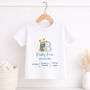 Personalised Baby Birth Announcement Outfit, thumbnail 3 of 9