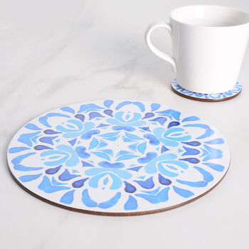 Blue And White Coasters, 11 of 12