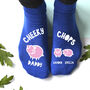 Daddy And Me Cheeky Chops Socks, thumbnail 1 of 7