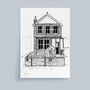 Personalised Black And White Sketch Of Your House, thumbnail 9 of 9