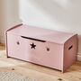 Personalised Large Pink Bee Toy Box, thumbnail 4 of 4