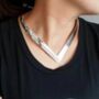 Elegance And Beauty Statement Necklace, thumbnail 4 of 6