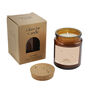 Brown Jar Candle • 'Aries” • Scented Jar Candle • Special Gift • Star Sign Zodiac Candle • Gift For Her • Gift For Him • Gift Box, thumbnail 2 of 2