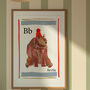 B Is For Bear/Name Print, thumbnail 1 of 4