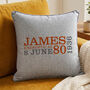 Personalised 80th Birthday Cushion, thumbnail 6 of 10