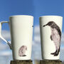 Penguins Tall Latte Mug, thumbnail 1 of 3