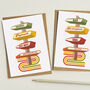 Retro Signpost Personalised Father's Day Card, thumbnail 2 of 3