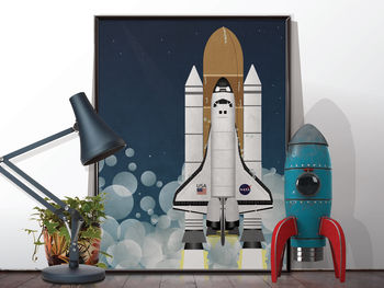 Space Rocket Posters, 3 of 9