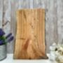 29cm Hand Carved Wooden Owl Owlet Statue Ornament Figurine Gift, thumbnail 7 of 7