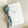 Luxury 'Letter To My Wife On My Wedding Day' Card, Elegant Calligraphy Design, thumbnail 3 of 11