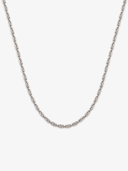 Gold Or Silver Unisex Dainty Swirl Chain Necklace, Christmas Jewellery Gift, 6 of 6