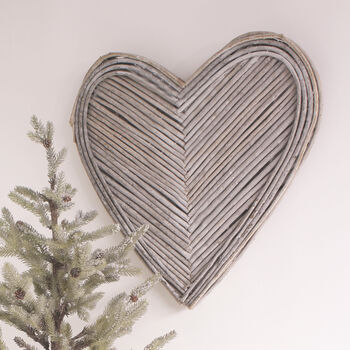 Willow Handcrafted Wall Heart, 3 of 5