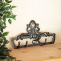Large Cast Iron Octopus Hooks, Four Hooks, thumbnail 4 of 4