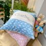 Cloud Name Cushion Baby Pink, thumbnail 1 of 11