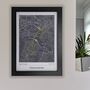 Any Marathon Or Running Event Map Route Print, thumbnail 11 of 12