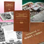 Newcastle United Personalised Football Gift Toon Army Newspaper History Book, thumbnail 9 of 12