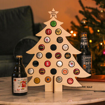Personalised Christmas Bottle Collector Advent Calendar, 7 of 10