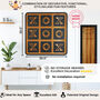 Giant Tic Tac Toe Metal Wall Game, thumbnail 3 of 8