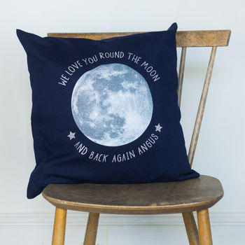Personalised Moon Cushion, 3 of 6