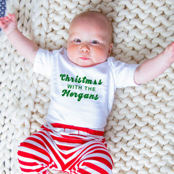 Personalised 'Christmas With The…' Family Pyjamas Set, 6 of 12
