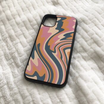 Multi Coloured Swilrs Phone Case, 2 of 2