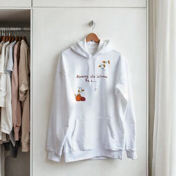 Cosy Blooming Autumn Hoodie. Unisex. Cosy Gift, 3 of 4