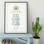 First Day Of School / Nursery / Year Affirmations Print, thumbnail 5 of 6