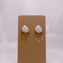 Real Shell Sterling Silver Stud Earrings, thumbnail 6 of 8