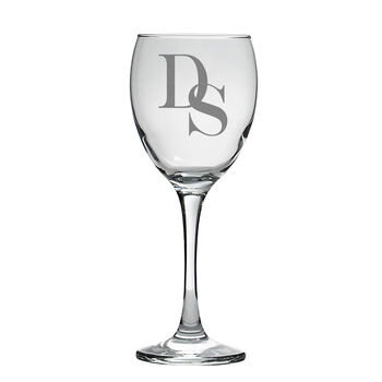 Personalised With Initial Wine Glass, 8 of 9