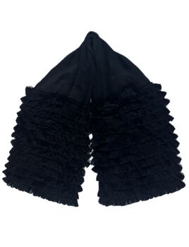 Silk Chiffon Frilly Scarf, 2 of 3