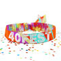 40 Fest 40th Birthday Party Festival Wristbands, thumbnail 1 of 12