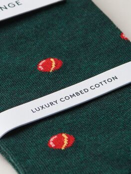The Cricketer's Giftbox – Luxury Cricket Themed Socks, 8 of 8